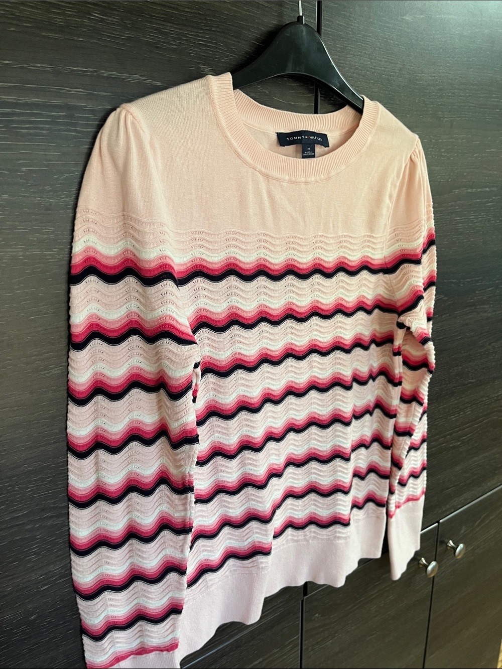 Tommy Hilfiger Cotton Wavy Knit M